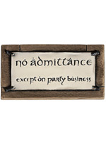 Magnet Lord of the Rings - No Admittance