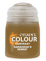 Citadel Contrast Paint (Garaghak's Sewer) - kontrastná farba - hnedá