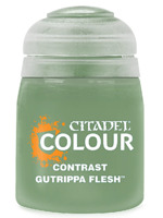 Citadel Contrast Paint (Gutrippa Flesh) - kontrastná farba - zelená