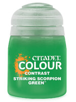 Citadel Contrast Paint (Striking Scorpion Green) - kontrastná farba - zelená