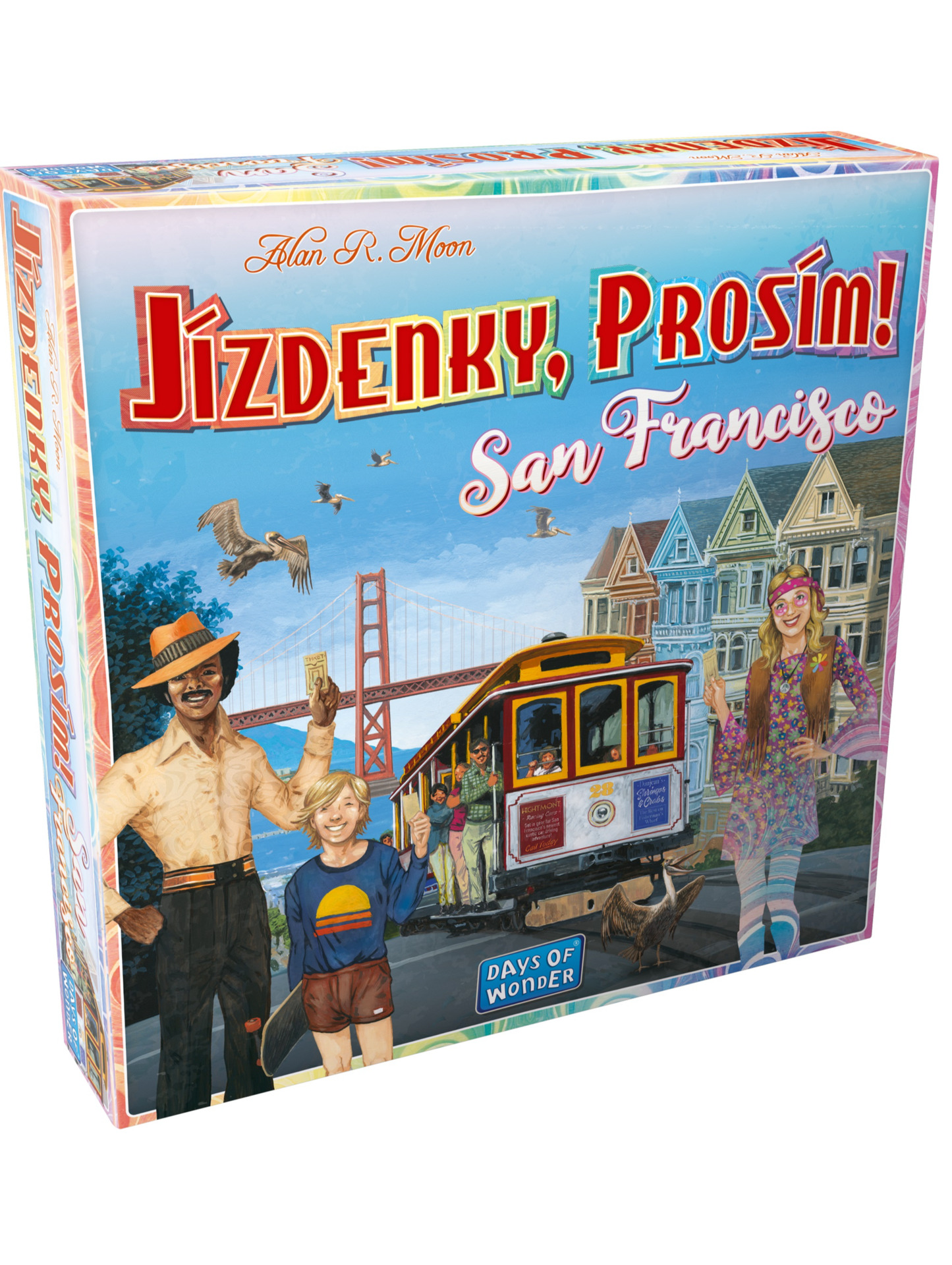 Stolová hra Jízdenky, prosím! San Francisco