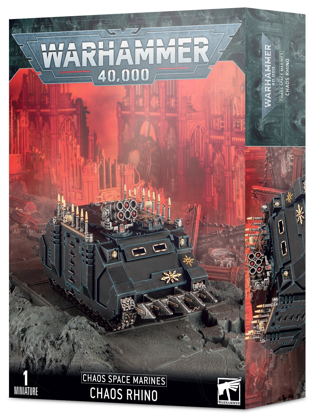 D15c40 Blister Ahriman Chaos Space Marine Warhammer 40000 W40k 1999