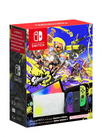 Konzola Nintendo Switch OLED model - Splatoon 3 Edition