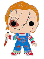 Odznak Chucky - Chucky (Funko POP! Pin Horror) (poškodený obal)