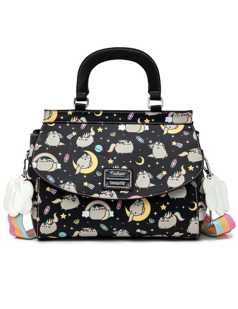 Kabelka Pusheen - Rainbow Unicorn (Loungefly)
