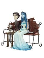 Figurka Corpse Bride - Victor and Emily Diorama
