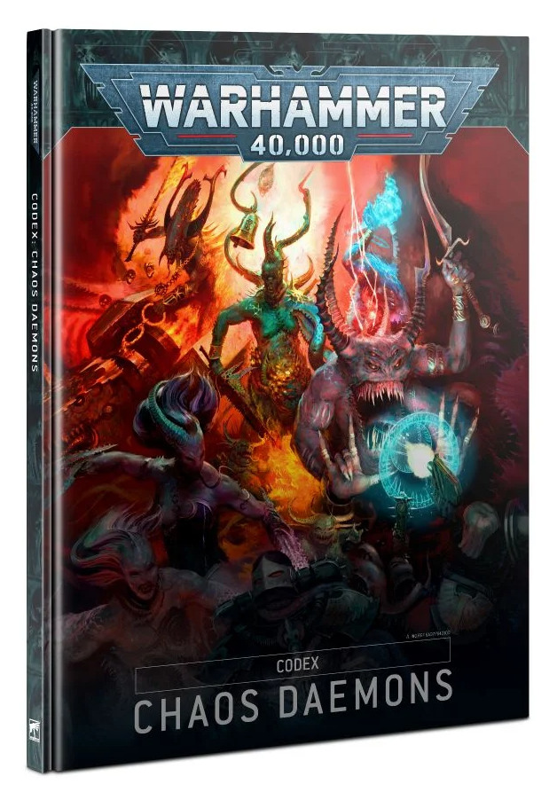 Kniha W40k: Codex: Chaos Daemons (2022)