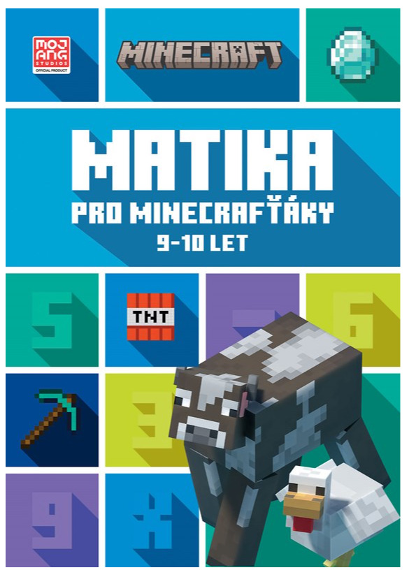Kniha Minecraft - Matika pro Minecrafťáky (9-10 rokov)