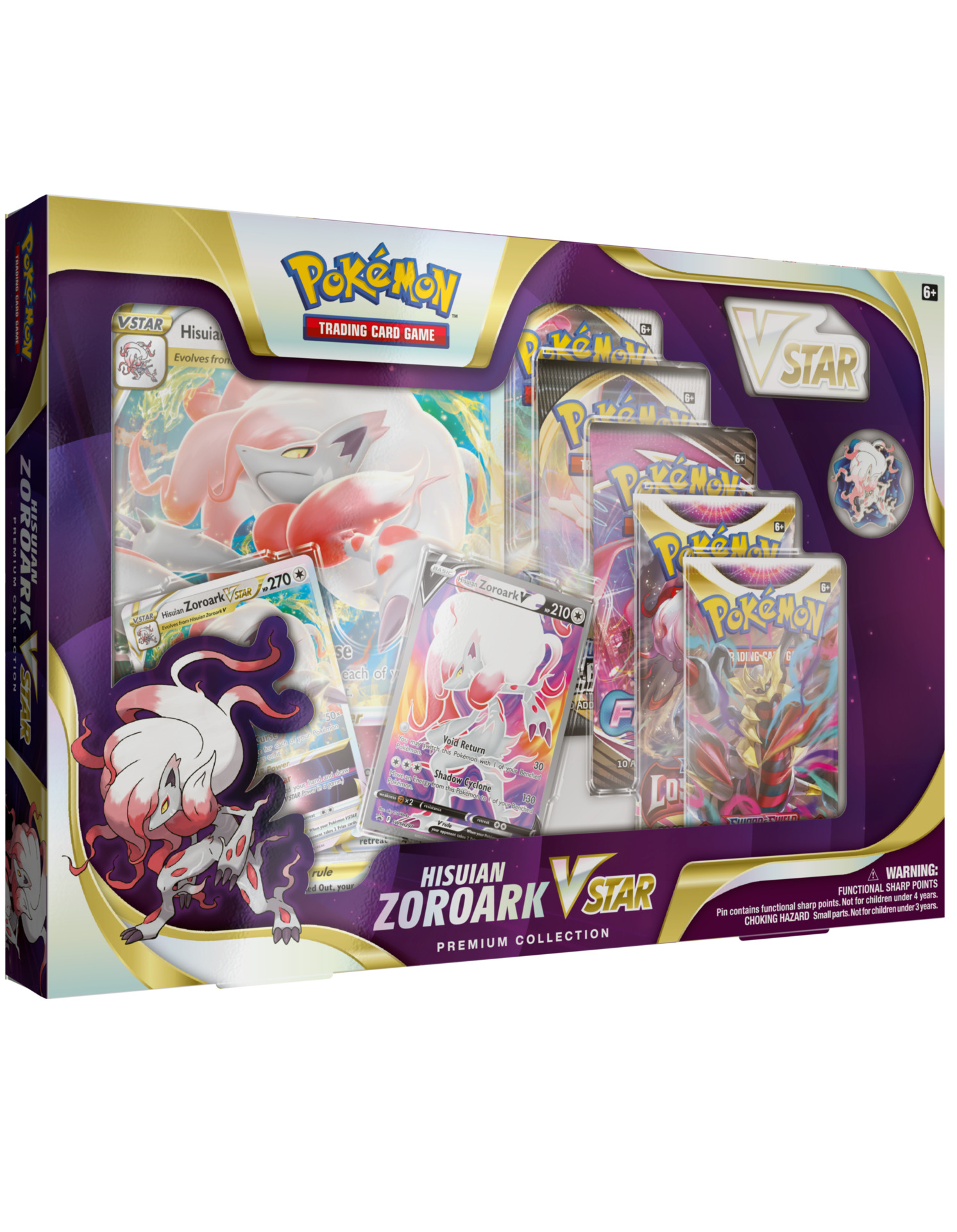 Kartová hra Pokémon TCG - Hisuian Zoroark VSTAR Premium Collection