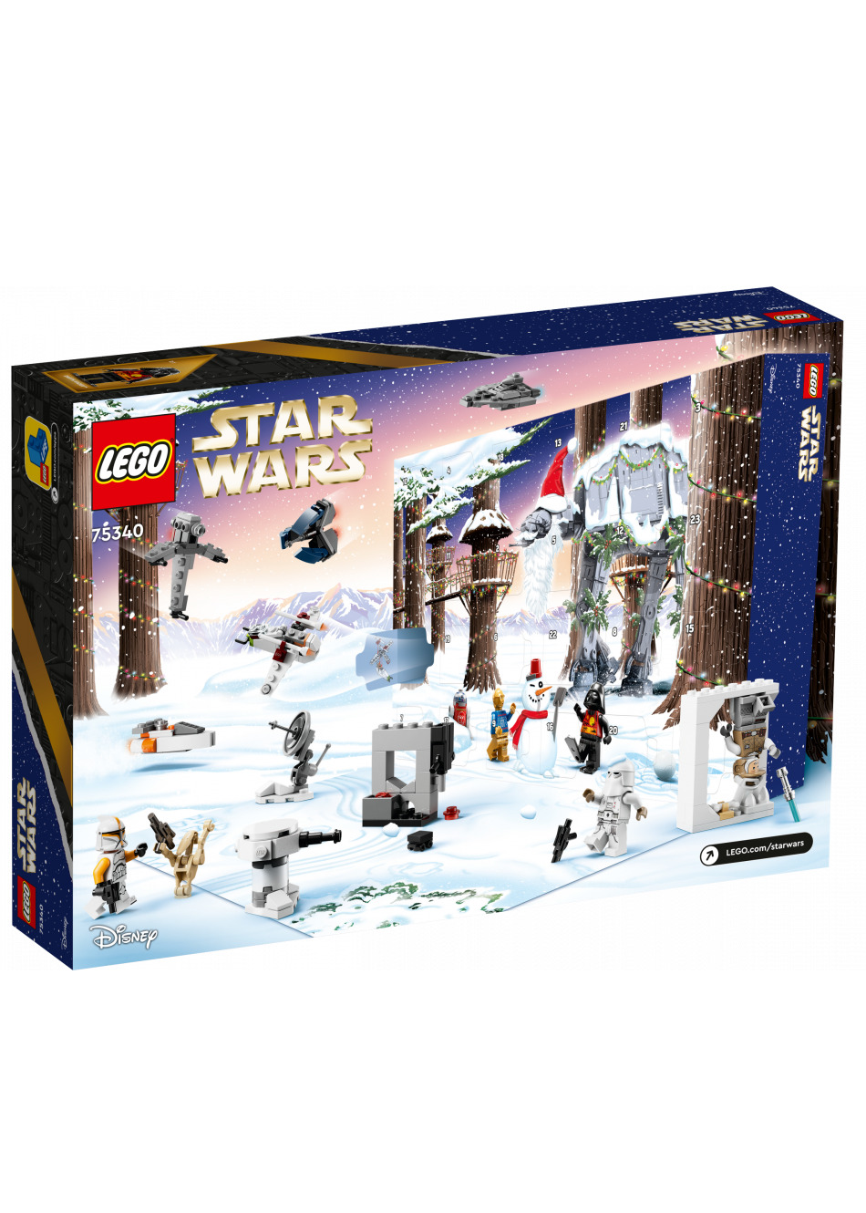 Adventný kalendár Lego - Star Wars 75340 (2022)