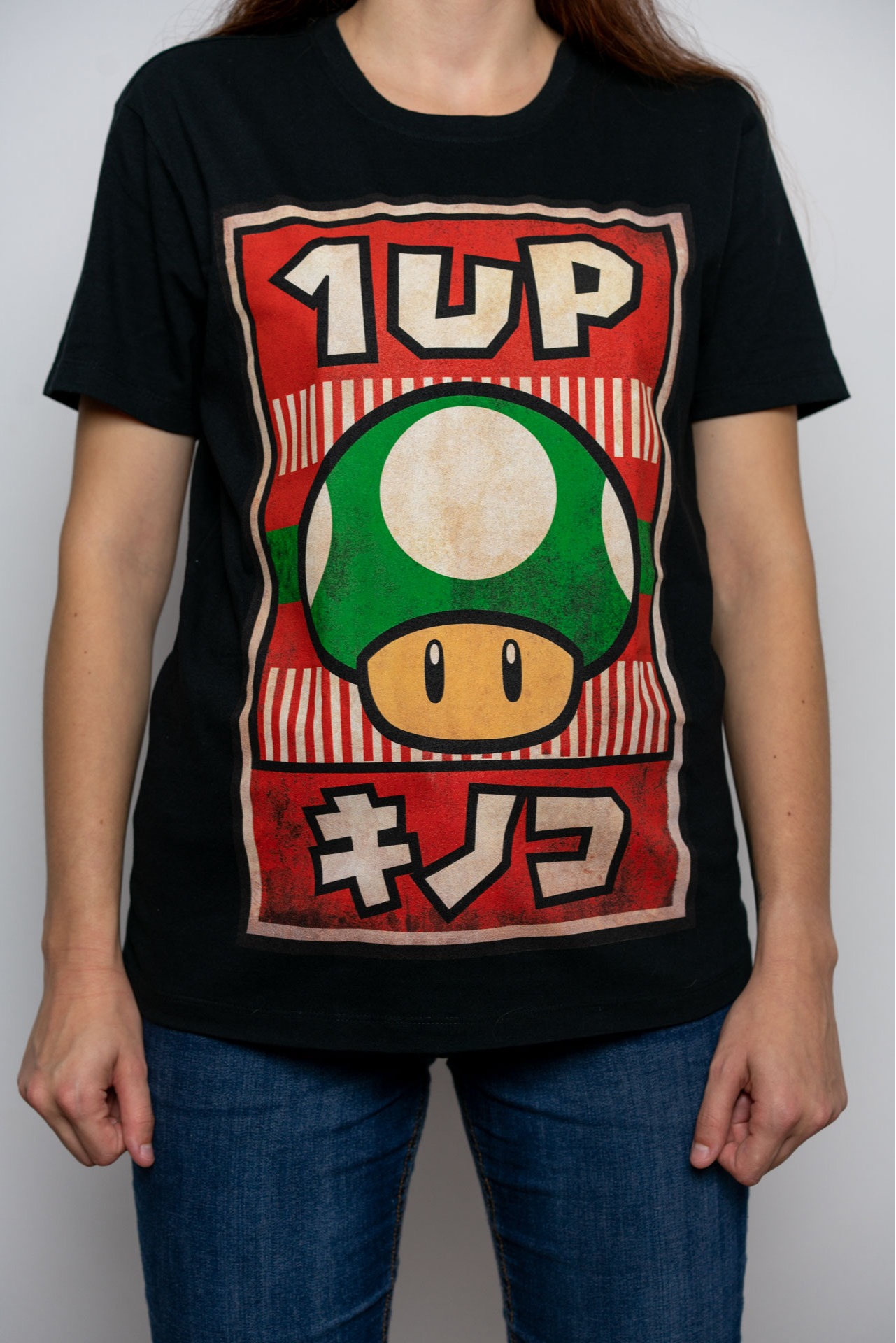 Tričko Nintendo - Propaganda Poster 1-UP Mushroom 
