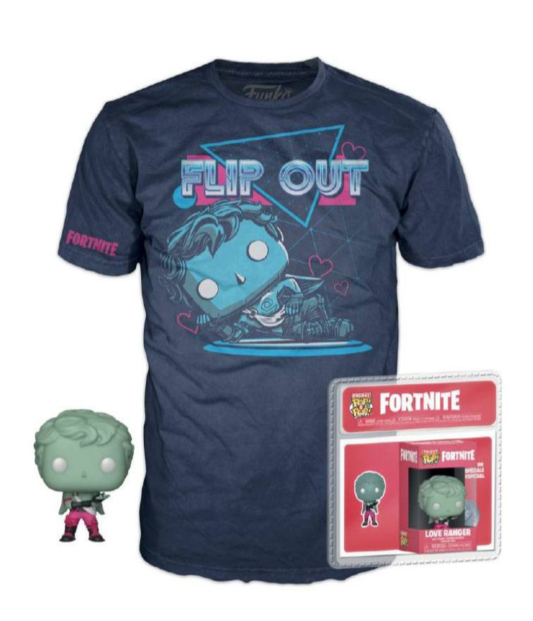 Tričko Fortnite - Love Ranger + Kľúčenka Funko 