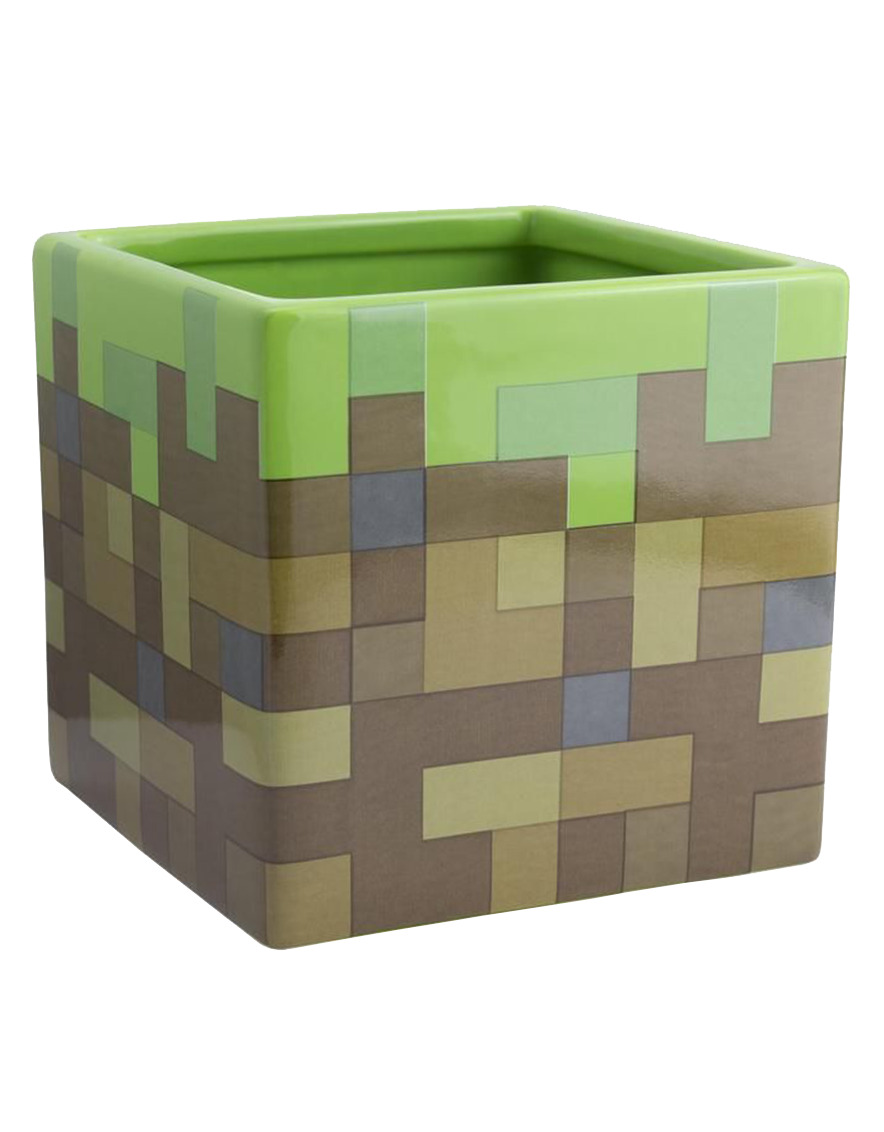 Kvetináč Minecraft - Grass Block