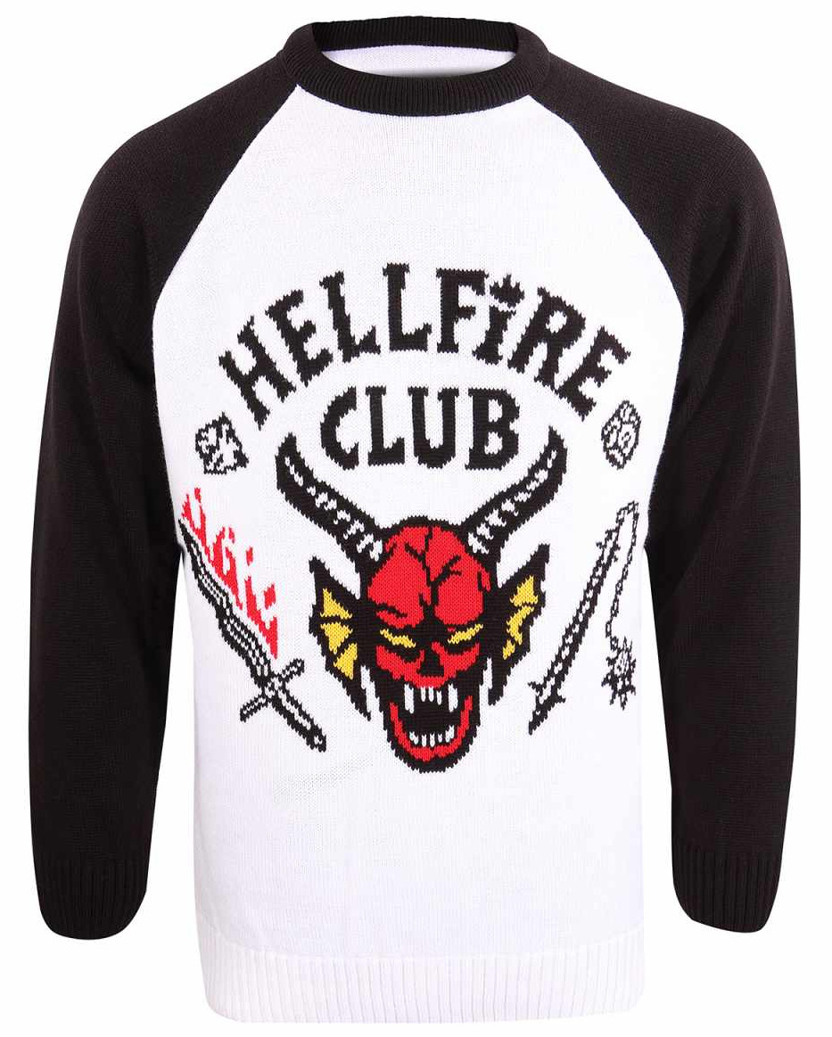 Sveter Stranger Things - Hellfire Club