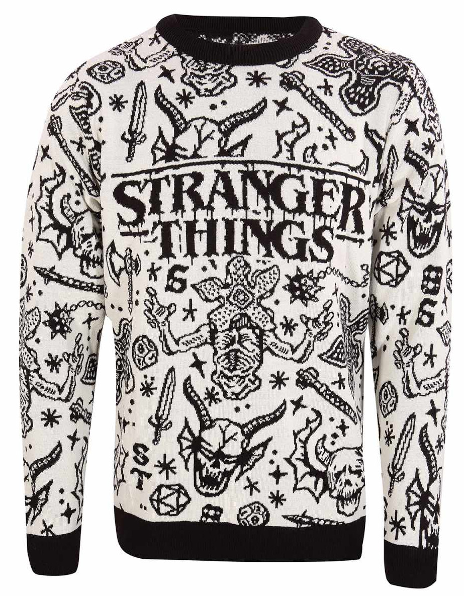 Sveter Stranger Things - Collage