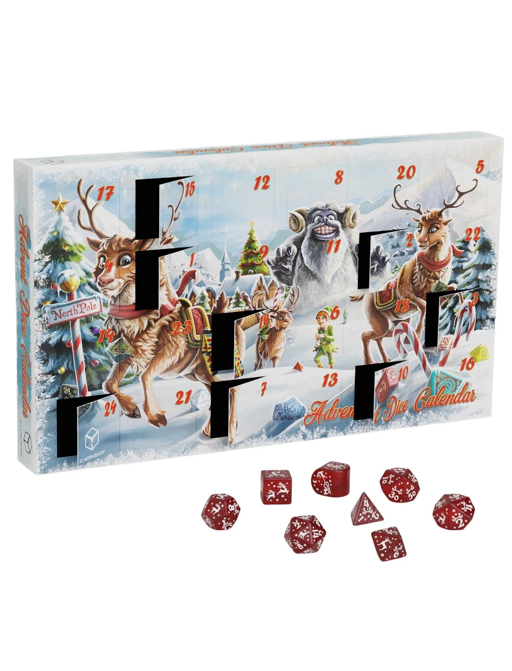Adventný kalendár Mystery Dice 2022(Q-Workshop)