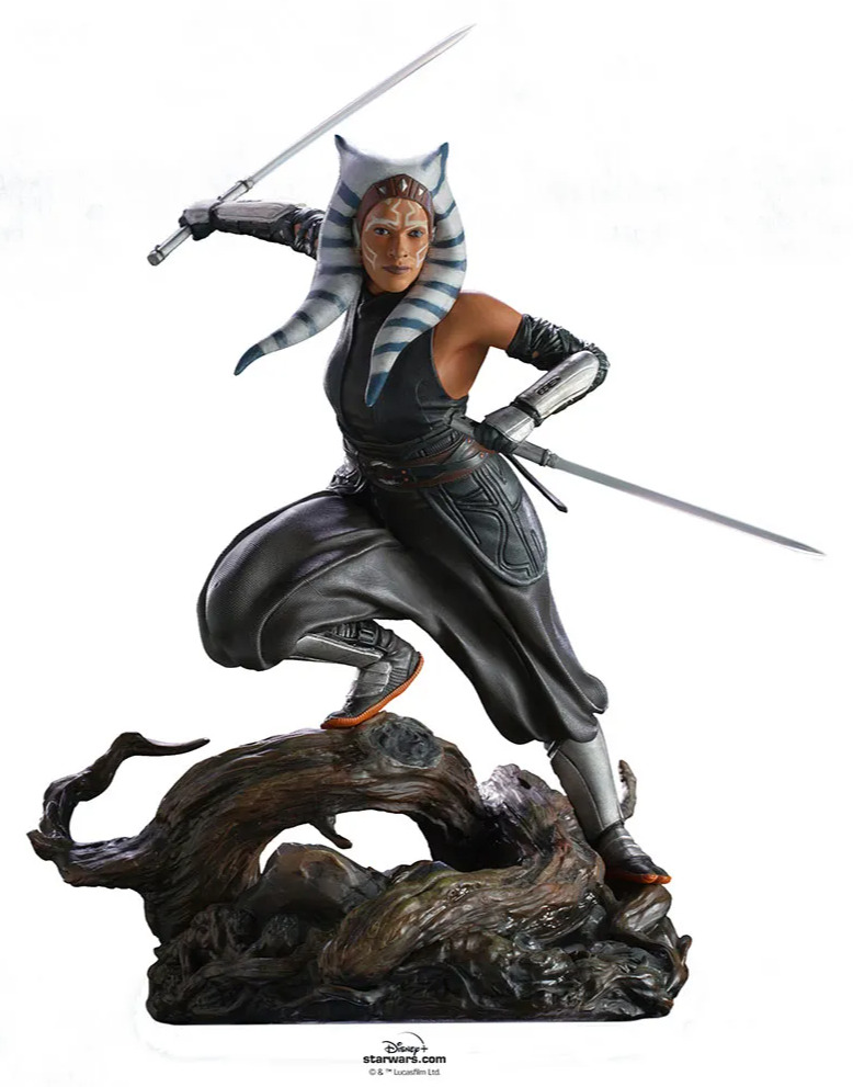 Socha Star Wars: The Mandalorian - Ahsoka Tano Art Scale 1/10 (Iron Studios)