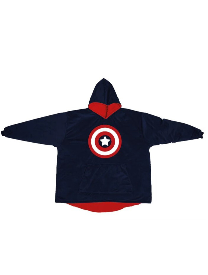 Mikina Marvel - Captain America Shield (plédová, univerzálna veľkosť)