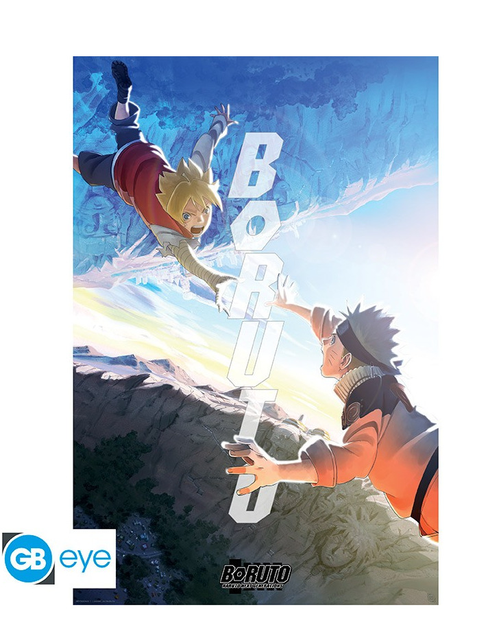 Plagát Naruto Shippuden - Boruto and Naruto