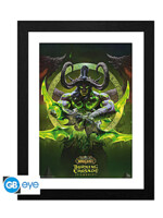 Zarámovaný plagát World of Warcraft - Illidan