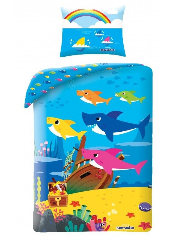 Obliečky Baby Shark - Treasure