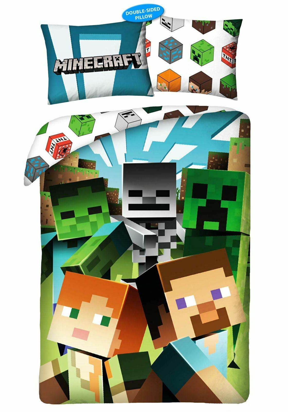 Obliečky Minecraft - Characters