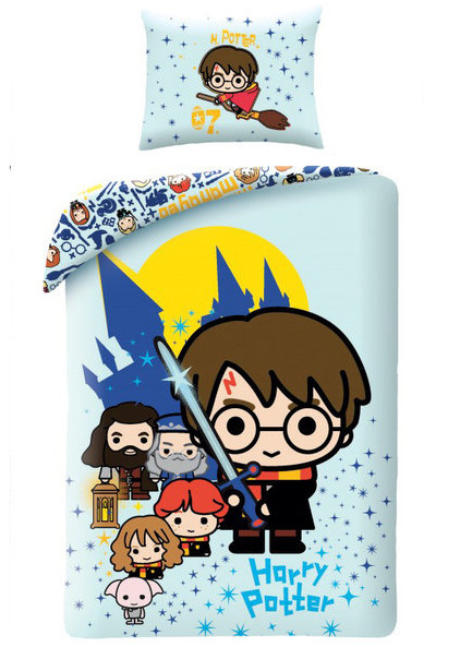 Obliečky detské Harry Potter - Chibi
