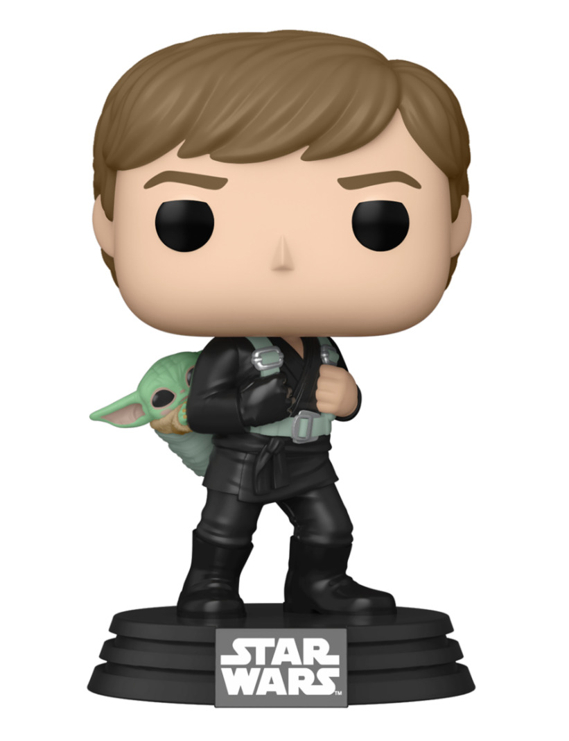 Figúrka Star Wars: The Book of Boba Fett - Luke Skywalker and Grogu (Funko POP! Star Wars 583)