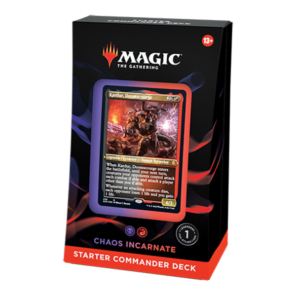 Kartová hra Magic: The Gathering 2022 - Chaos Incarnate (Starter Commander Deck)