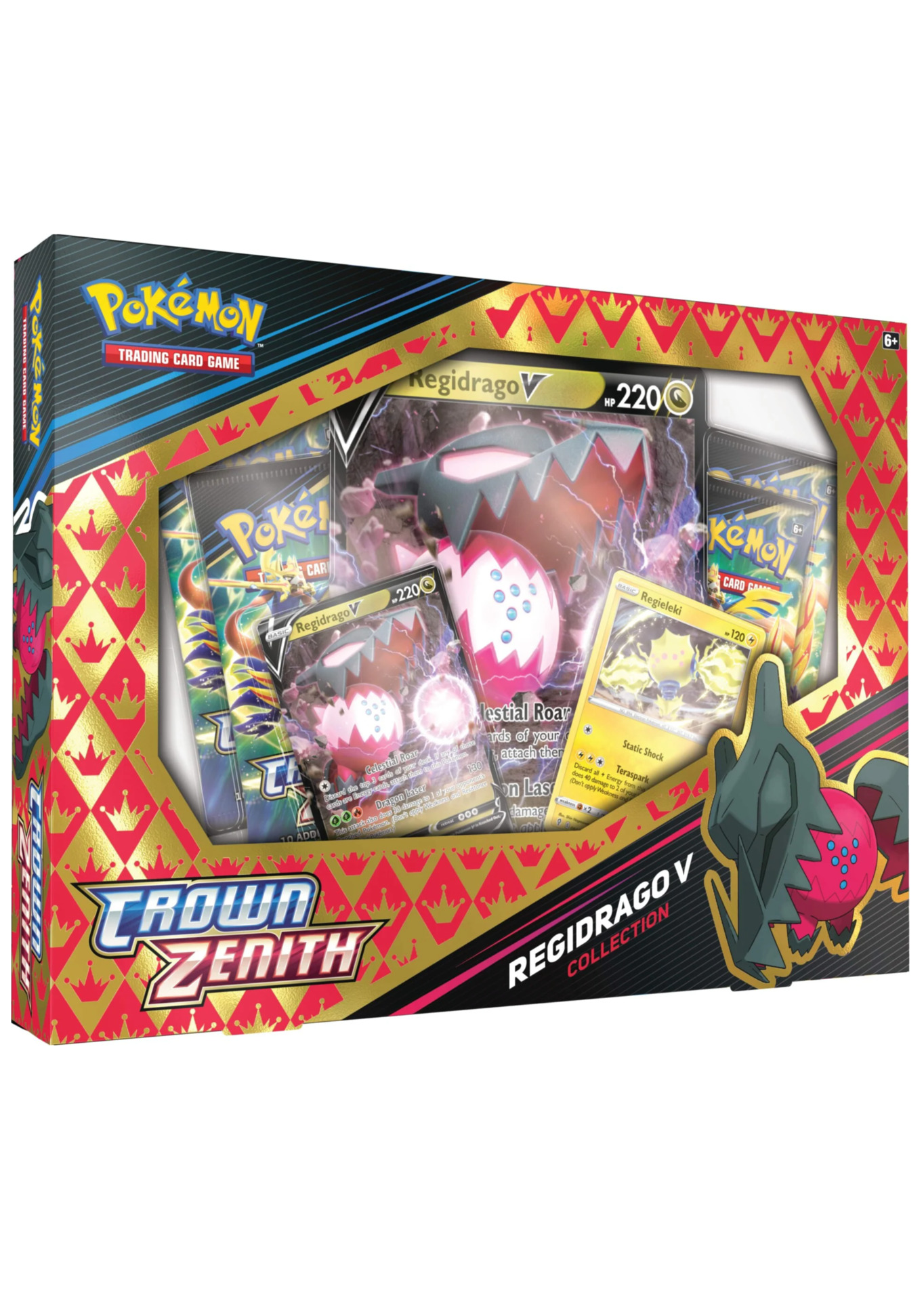 Kartová hra Pokémon TCG: Crown Zenith - Regidrago V Box