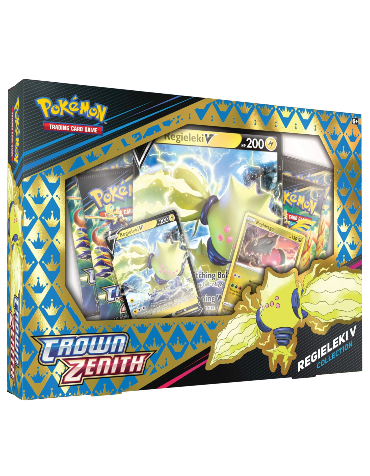 Kartová hra Pokémon TCG: Crown Zenith - Regieleki V Box