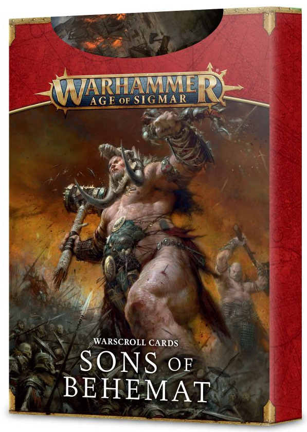 W-AOS: Warscroll Cards: Sons of Behemat