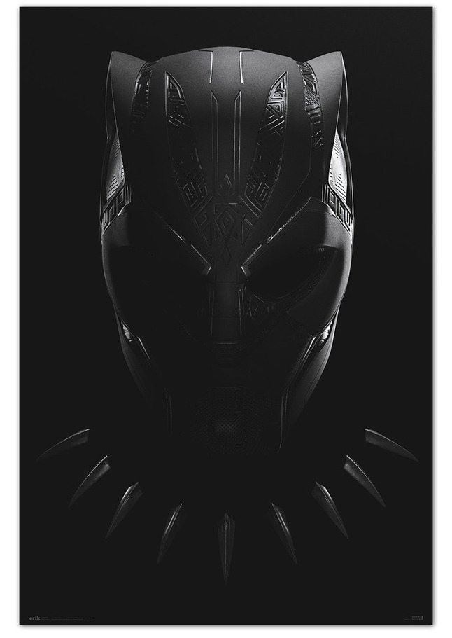 Plagát Marvel: Black Panther: Wakanda Forever - Black Panther