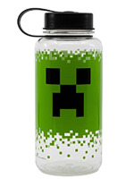 Fľaša na pitie Minecraft - Creeper Tritan