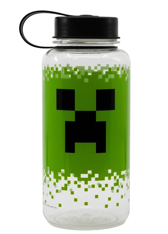 Fľaša na pitie Minecraft - Creeper Tritan
