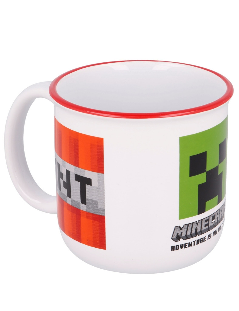 Hrnček Minecraft - Creeper & TNT Round