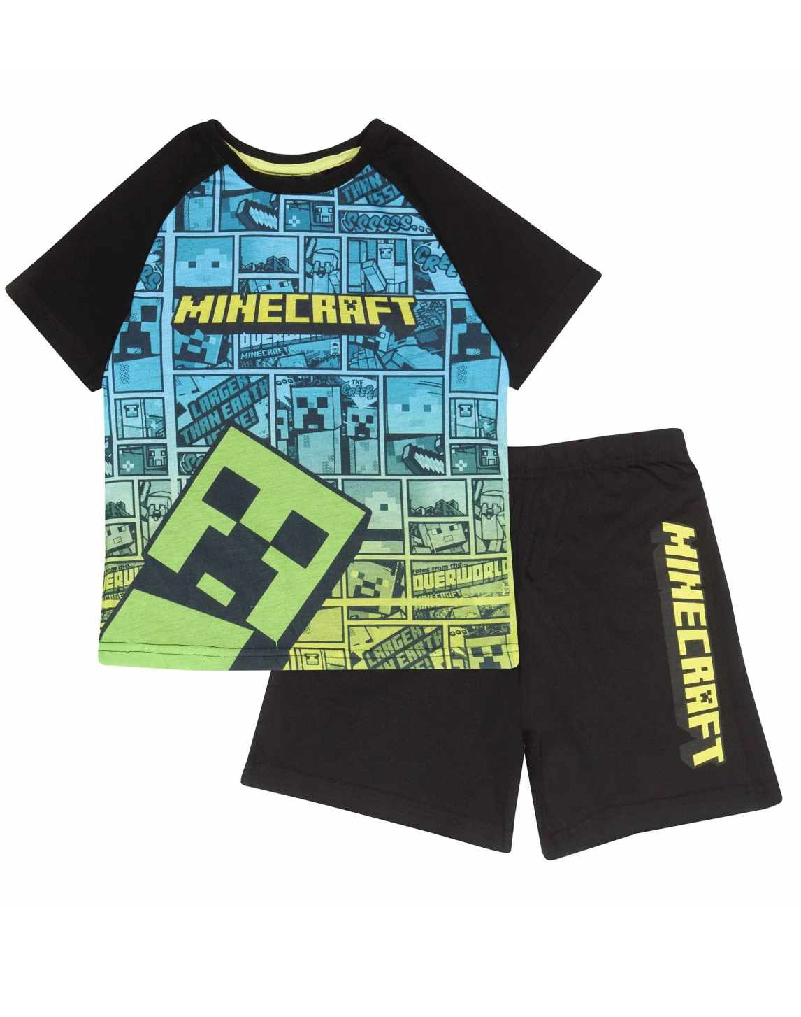 Pyžamo detské Minecraft - Creeper Bang
