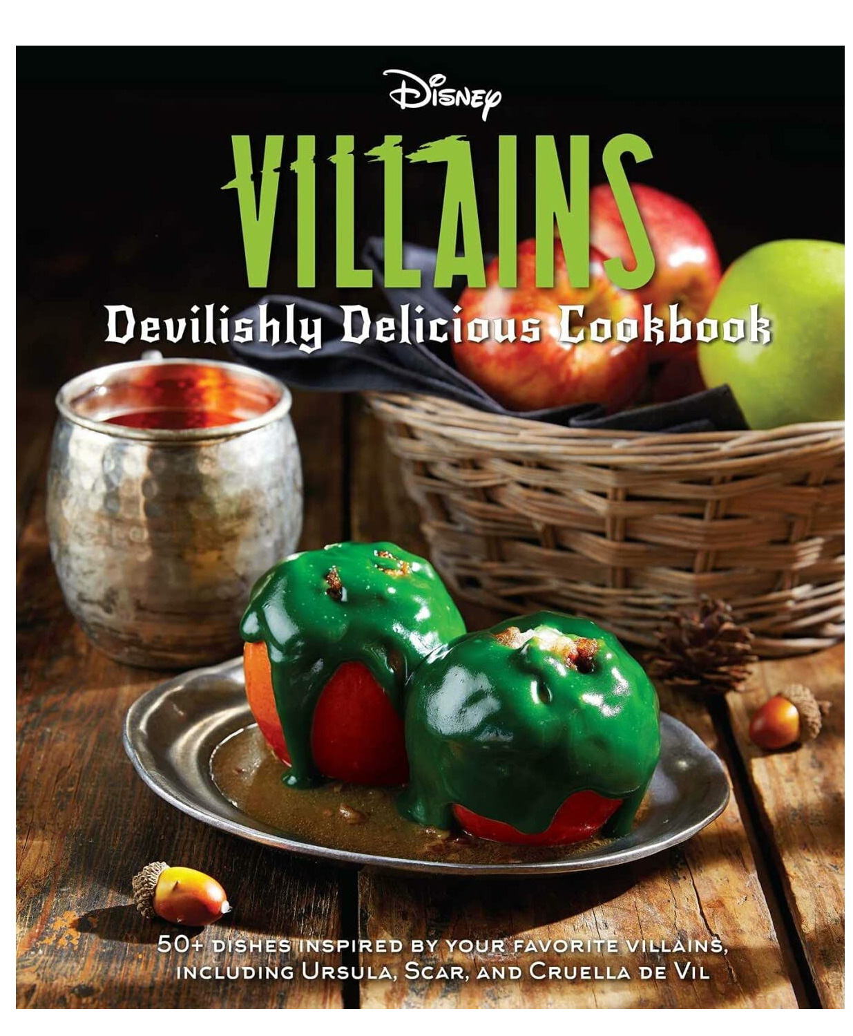 Kuchárka Disney - Disney Villains Devilishly Delicious Cookbook