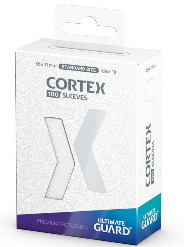 Ochranné obaly na karty Ultimate Guard - Cortex Sleeves Standard Size White (100 ks)