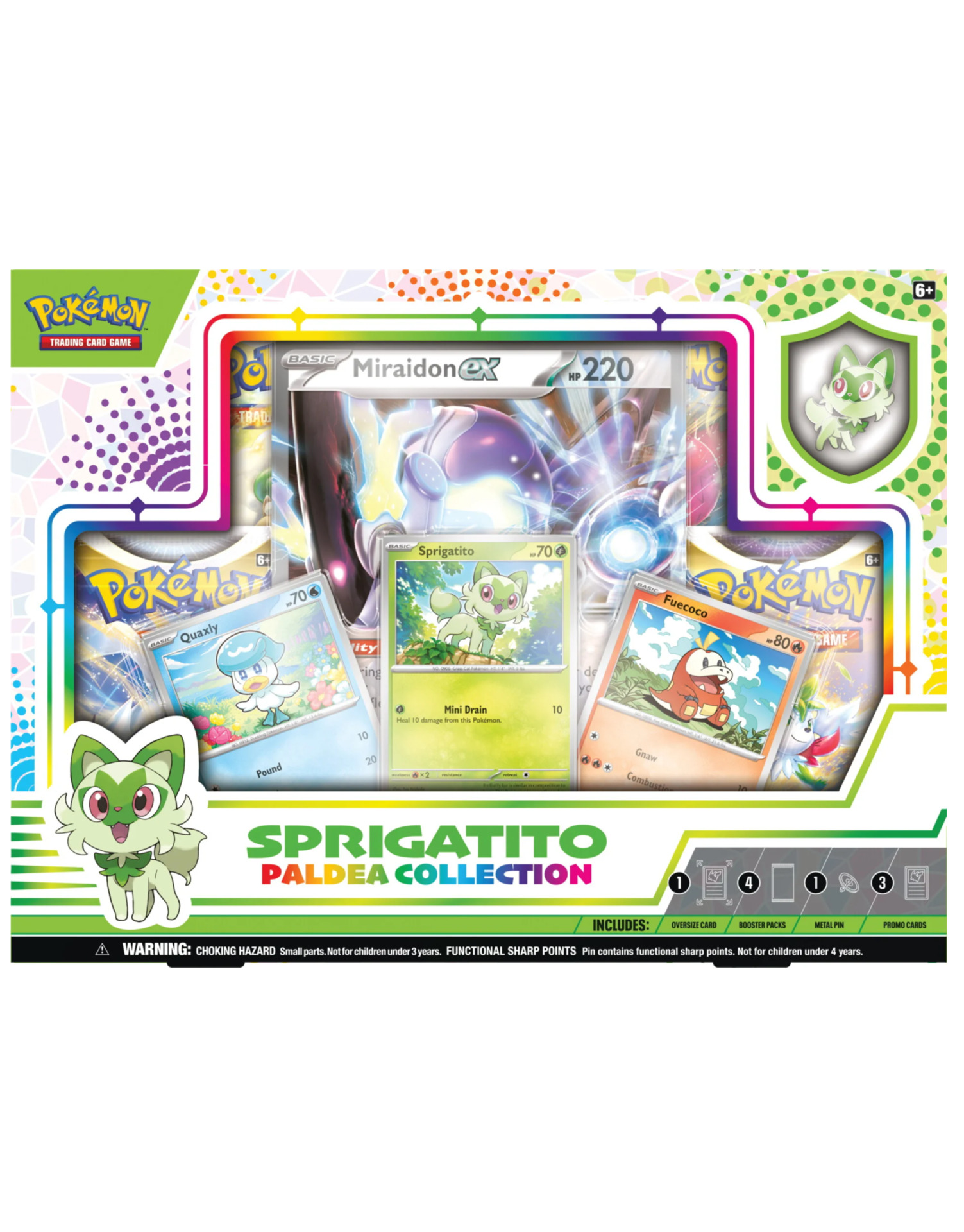 Kartová hra Pokémon TCG - Paldea Collection Sprigatito