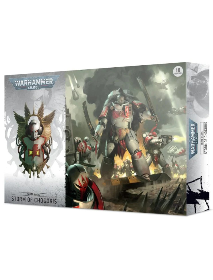 W40k: Battleforce: White Scars - Storm of Chogoris (10 figúrok)
