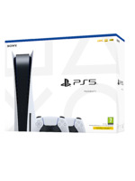 Konzola PlayStation 5 825 GB - Biela + 2x DualSense biely