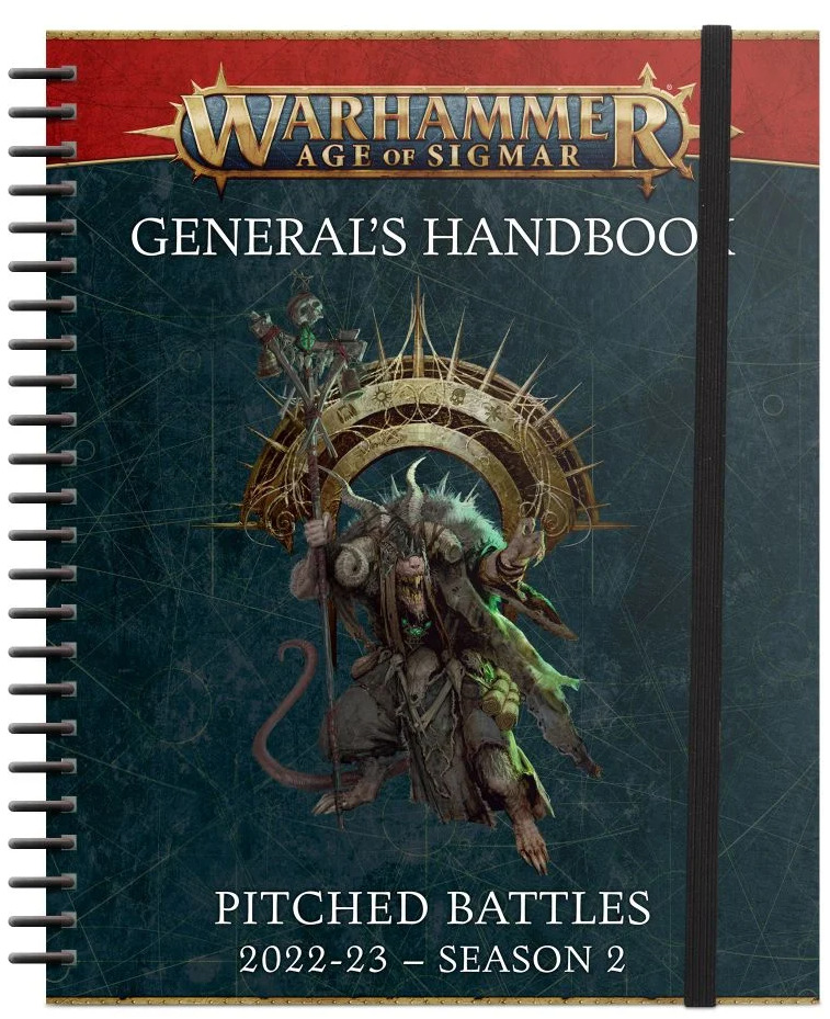 Kniha Warhammer Age of Sigmar - Generals Handbook - Pitched Battles 2022-23 Season 2
