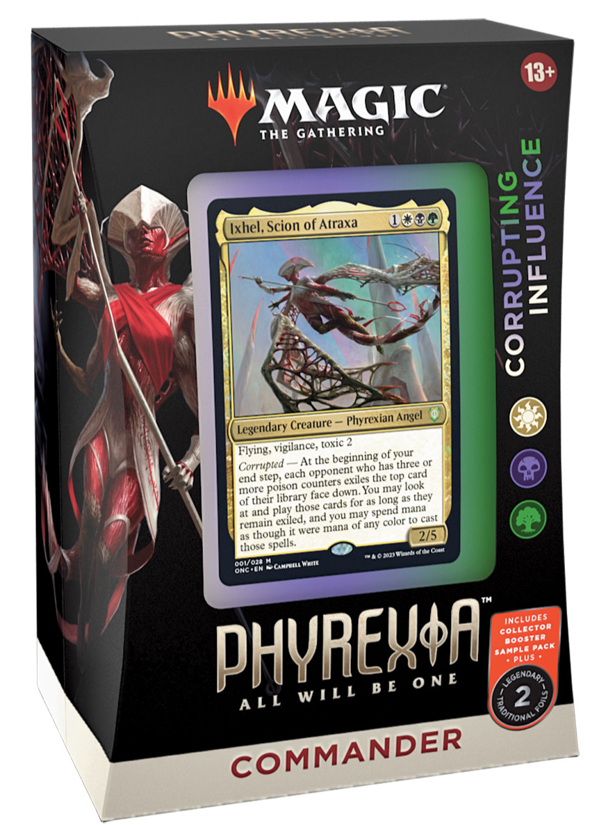 Kartová hra Magic: The Gathering Phyrexia: All Will Be One - Corrupting Influence (Commander Deck)