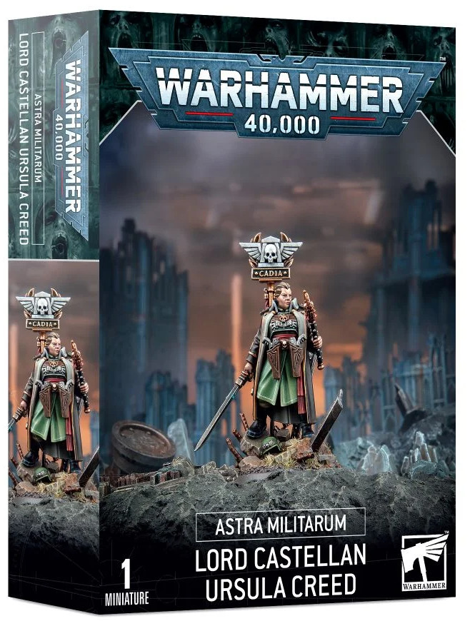 W40k: Astra Militarum - Lord Castellan Ursula Creed (1 figúrka)
