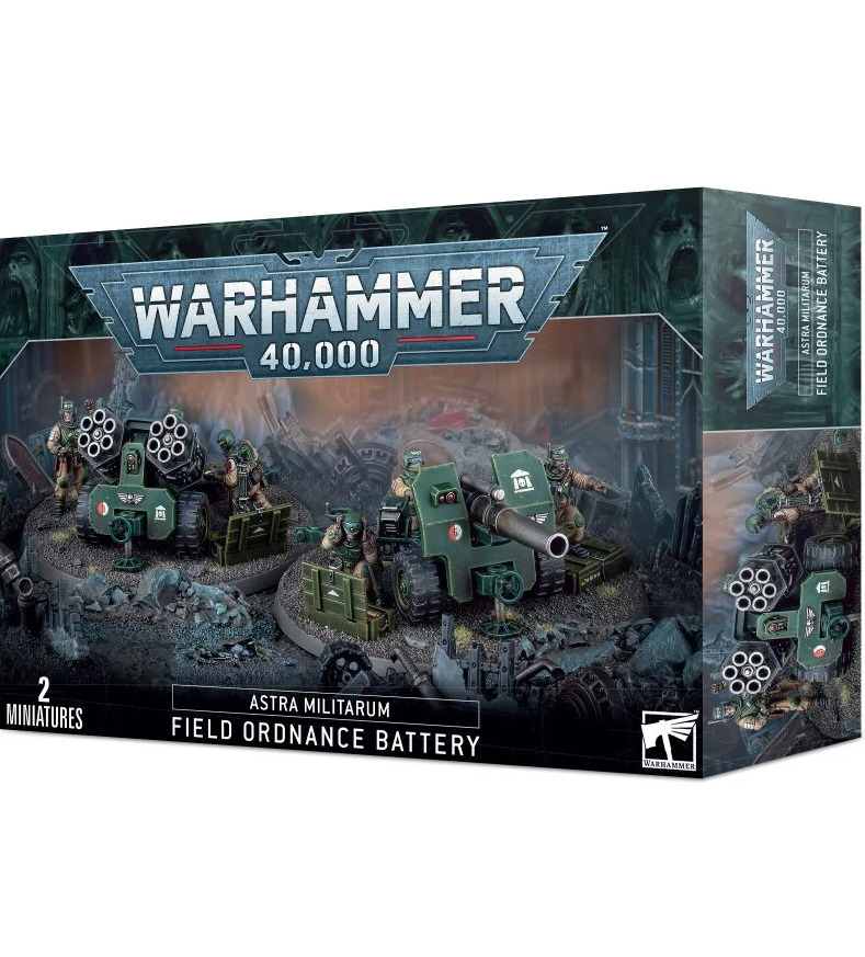W40k: Astra Militarum - Field Ordnance Battery (2023) (2 figúrky)