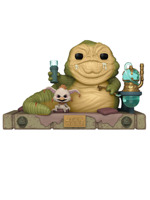 Figurka Star Wars - Jabba the Hutt & Salacious B. Crumb (Funko POP! Moment 611)