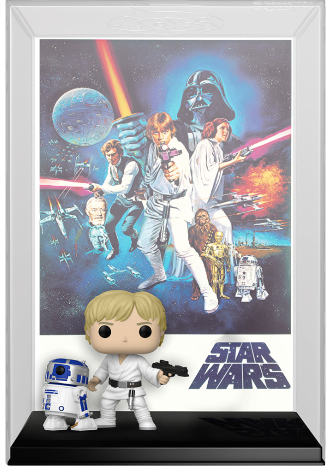 Figúrka Star Wars- Luke Skywalker with R2-D2 (Funko POP! Movie Posters 02)