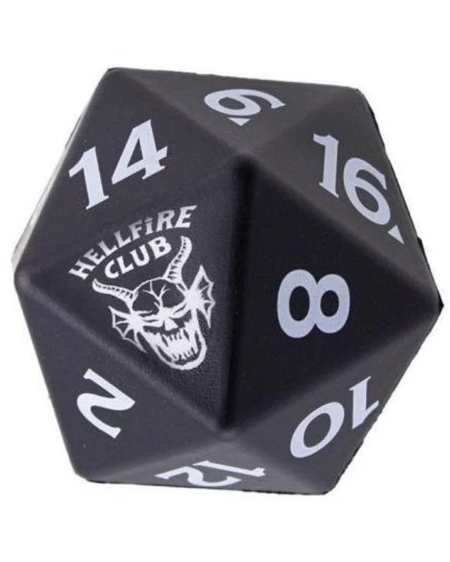 Antistresová loptička Stranger Things - Hellfire Club D20