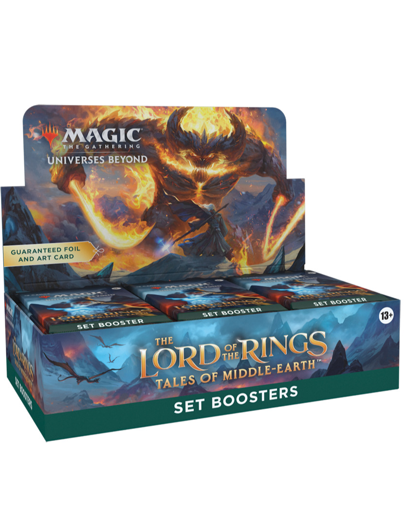 Kartová hra Magic: The Gathering Universes Beyond - LotR: Tales of the Middle Earth Set Booster Box (30 boosterov)